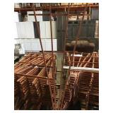 6ft wood fan trellis x 6