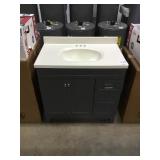 37in x 22in vanity with top