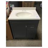 31in x 22in vanity with top