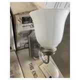 Single light vanity fixture x5 DISPLAY