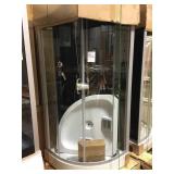Frestanding Corner Shower Unit