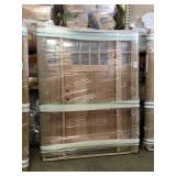 6- lite square craftsmen style door.