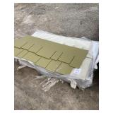 Pallet of olive hardi plank shake siding