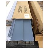Midnight surf D4 vinyl siding x 6