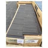 Black Walnut D7 vinyl shake siding x 2