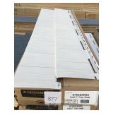 Sterling D7 vinyl shake siding x 7
