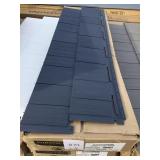 Marine Blue D7 vinyl shake siding x 4