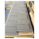 Toasted Almond vinyl shake siding x 5