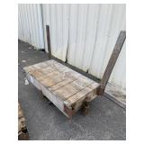 Used Wooden 4 wheel cart
