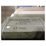 3ft x 5ft 1/4in cement board x 65