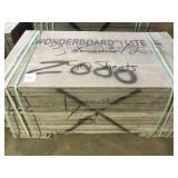 3ft x 5ft 1/2in cement board x 50