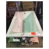 Jetted tub.