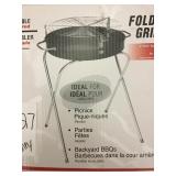 Three 18in Folding Charcoal Grill for One Money