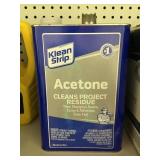 1gal of Acetone x3