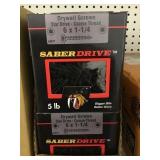 5lb Box of Drywall Screws x6