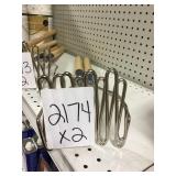 25in Drywall Mud Masher x2