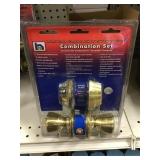 Keyed Entry & Deadbolt Set x3