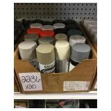 Cans of Mixed Spray Paint x20