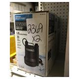 Submersible Utility Pump x2