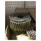 Case of 2 1/2in Coil Nails x2
