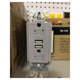 Receptacle/USB charger 15AMP x 10