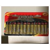 24 pack Eveready AA batteries x 4