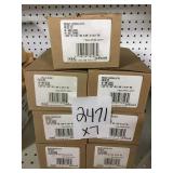 Hall closet and privacy locking door knobs x7