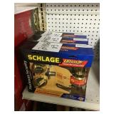 Schlage right hand door handles and deadbolts x3