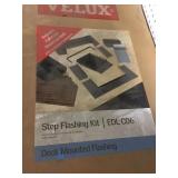 Step flashing kit for skylight