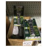 Box of Go green flashlights x2