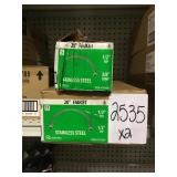 20in stainless steel faucet supply line x2