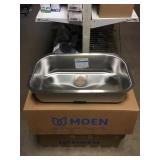Moen 18 gauge stainless steel sink