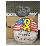 Sea shell planter plus 6 Garden Stones x 17