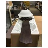 52in Two Light Ceiling Fan