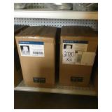 One Light Wall Sconce x2