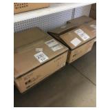 Ceiling light fixtures x2