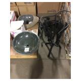 Marble Vessel Sink w/ Wrought Iron Mount