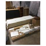 MDF White Closet Organization Kit