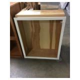 Misc wall cabinet. Almond finish.