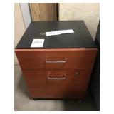 2 Drawer Rolling File Cabinet