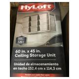 60in x 45in Ceiling Storage Unit x2