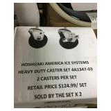 Heavy Duty Caster Set x2