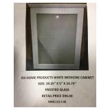 White Medicine Cabinet