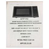Sharp 1.4Cu.Ft Countertop Microwave