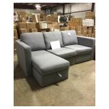 75" Project 62 Vorster Sofa w/ Storage Chaise