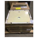 22in studio marble sink cut out x6