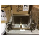 Kichler 2 Bulb Vanity Light Natural Brass