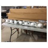 48" Seven Bulb Mirrored Vanity Light
