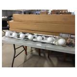 48" Seven Bulb Mirrored Vanity Light