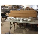 48" Seven Bulb Mirrored Vanity Light